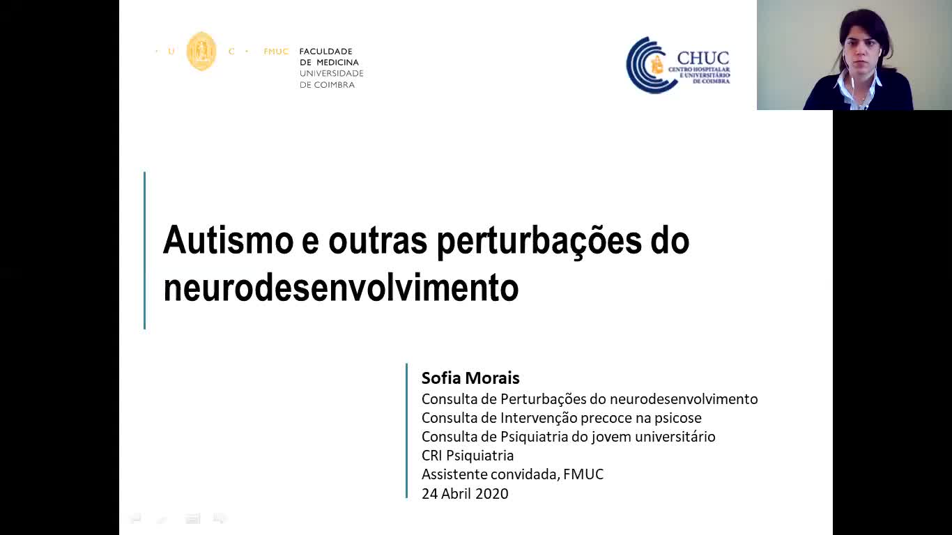 Psiquiatria - Aula T.20 -Autismo e outras perturbações do neurodesenvolvimento