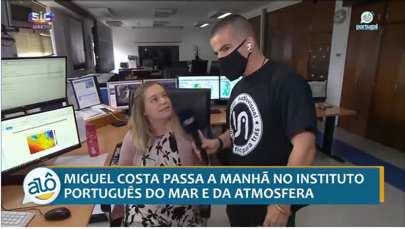  Dia Meteorológico Mundial, o Programa da SIC Alô Portugal esteve no IPMA