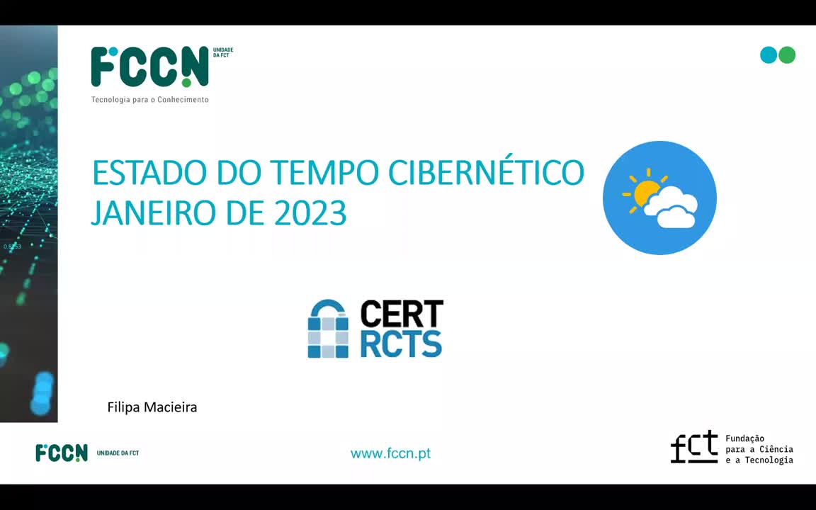  Estado do Tempo Cibernético  2023-01