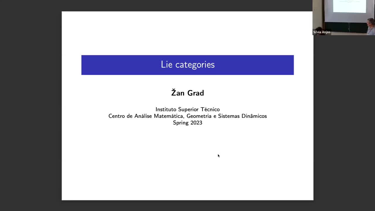  2023.05.09 Lie Categories