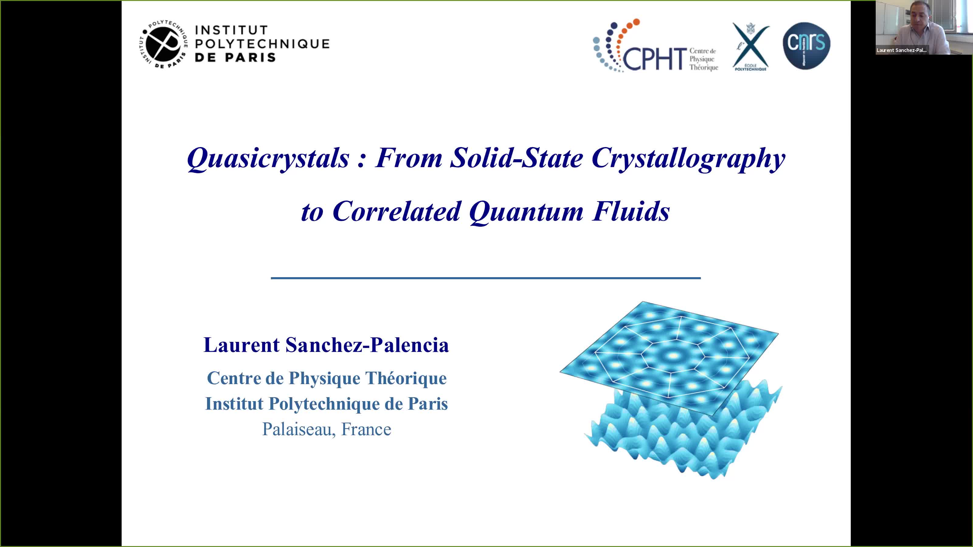  2021.06.09 From solid-state crystallography to correlated quantum fluids