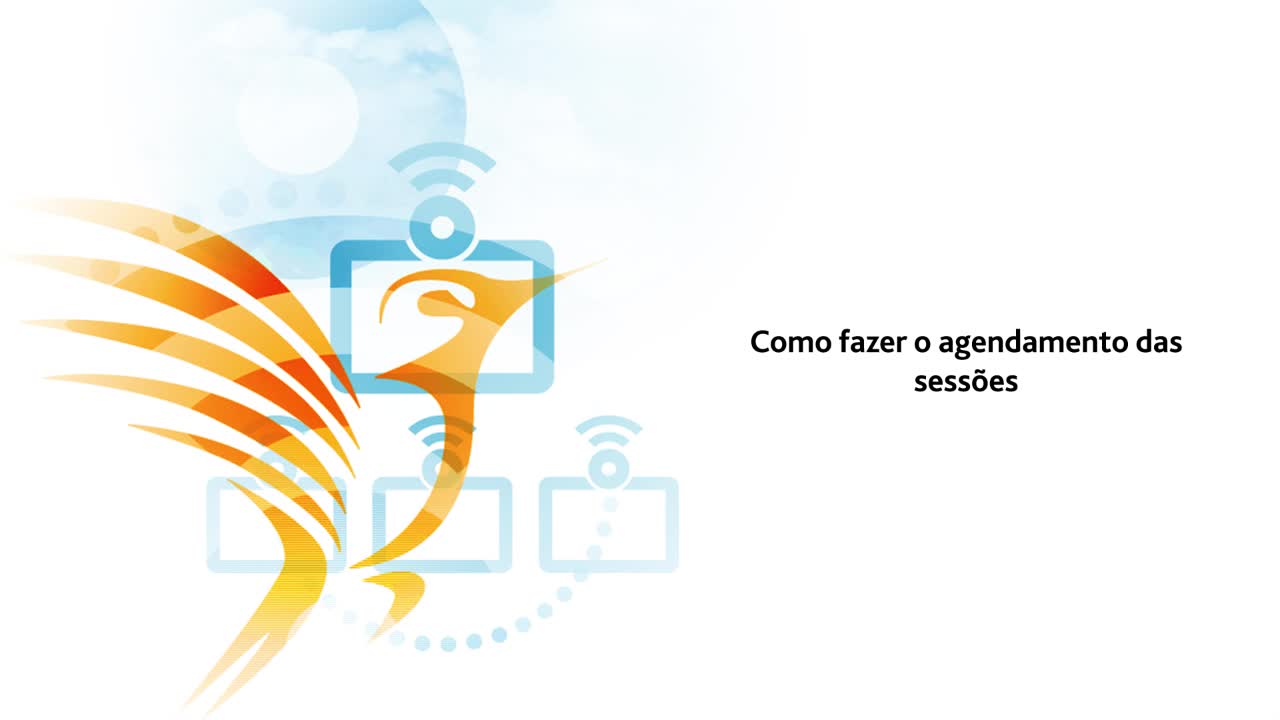 Agendamento de sessões