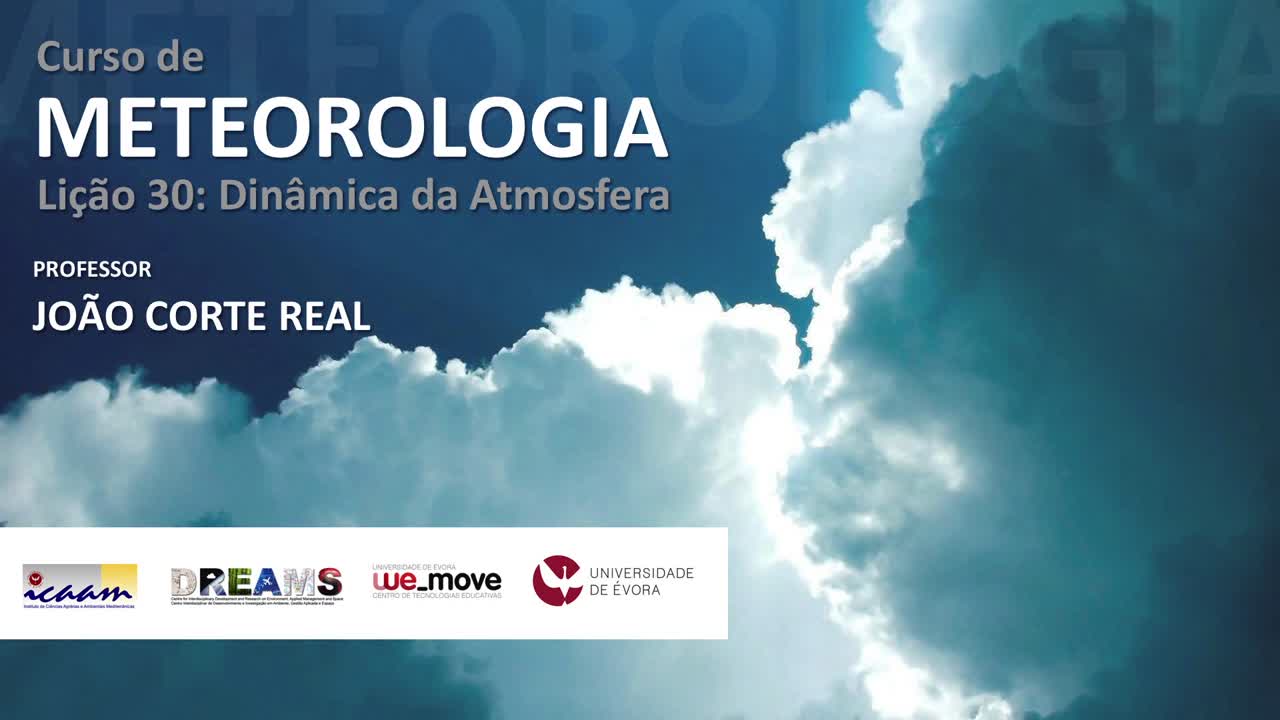 30ª Aula de Meteorologia