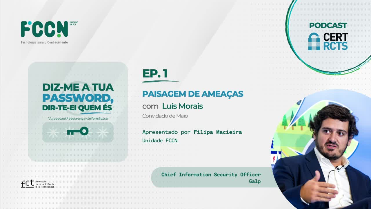  Podcast - DIZ-ME A TUA PASSWORD, DIR-TE-EI QUEM ÉS - EP.1 com Luís Morais