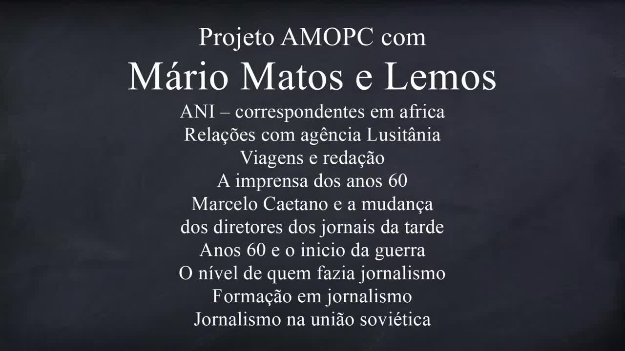 Mário Matos e Lemos - Parte 3 de 12