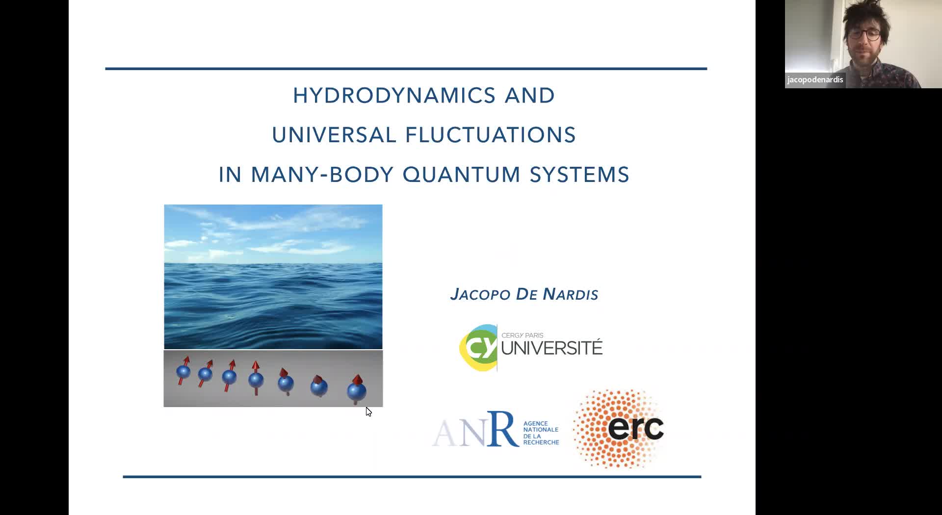  2023.03.21 Hydrodynamics and universal fluctuations in many-body quantum systems
