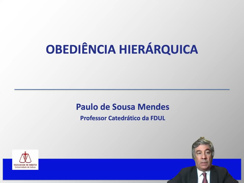 20.ª DP II OBEDIÊNCIA HIERÁRQUICA 11.05.2021