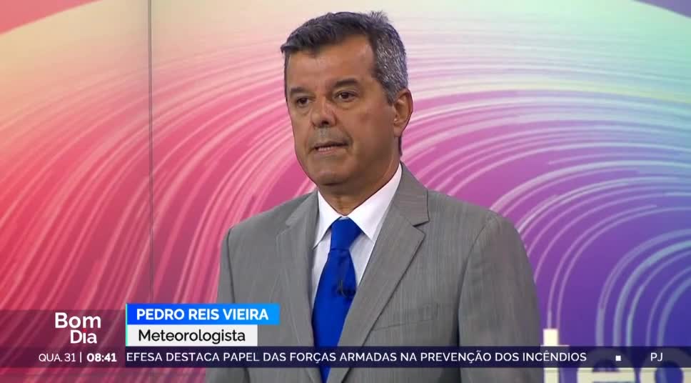  Previsão do estado do tempo, RTP1, 31-07-2024, IPMA.
