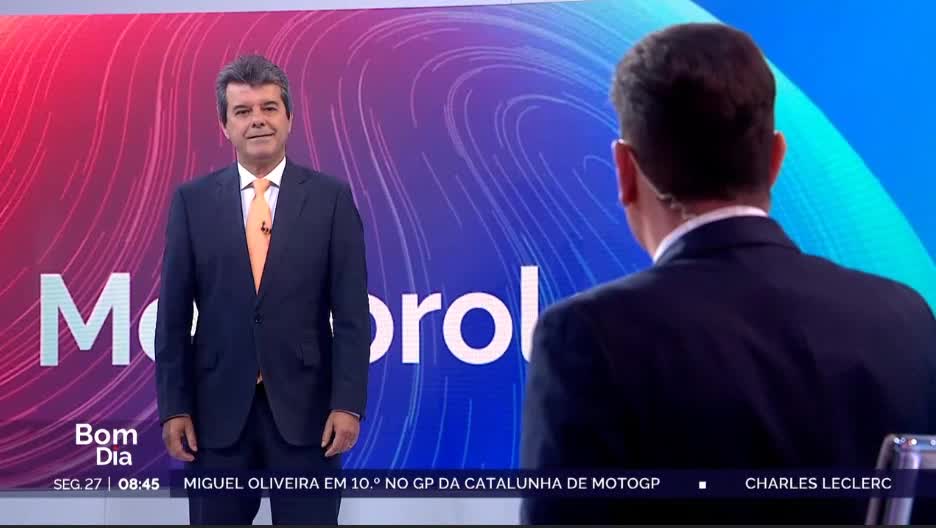  Previsão do estado do tempo, 27-05-2024, RTP, IPMA.