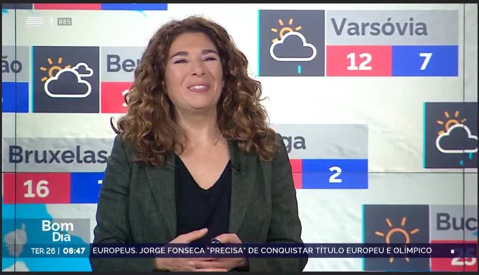  Previsão do estado do tempo, RTP1, 26-04-2022, IPMA.