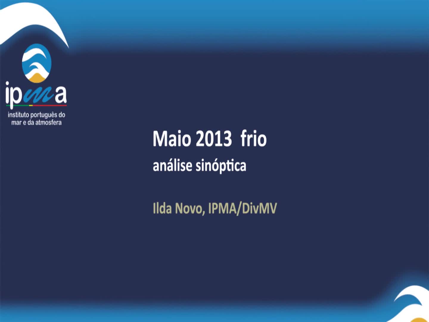  Maio frio 2013 análise sinóptica