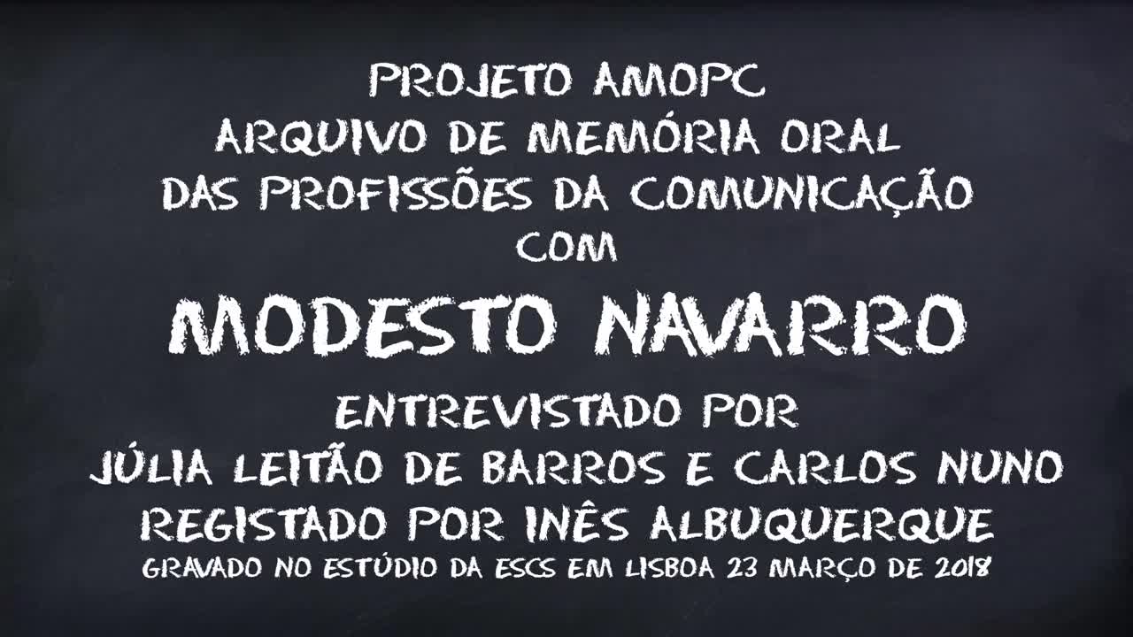 António Modesto Navarro - parte 5 de 6