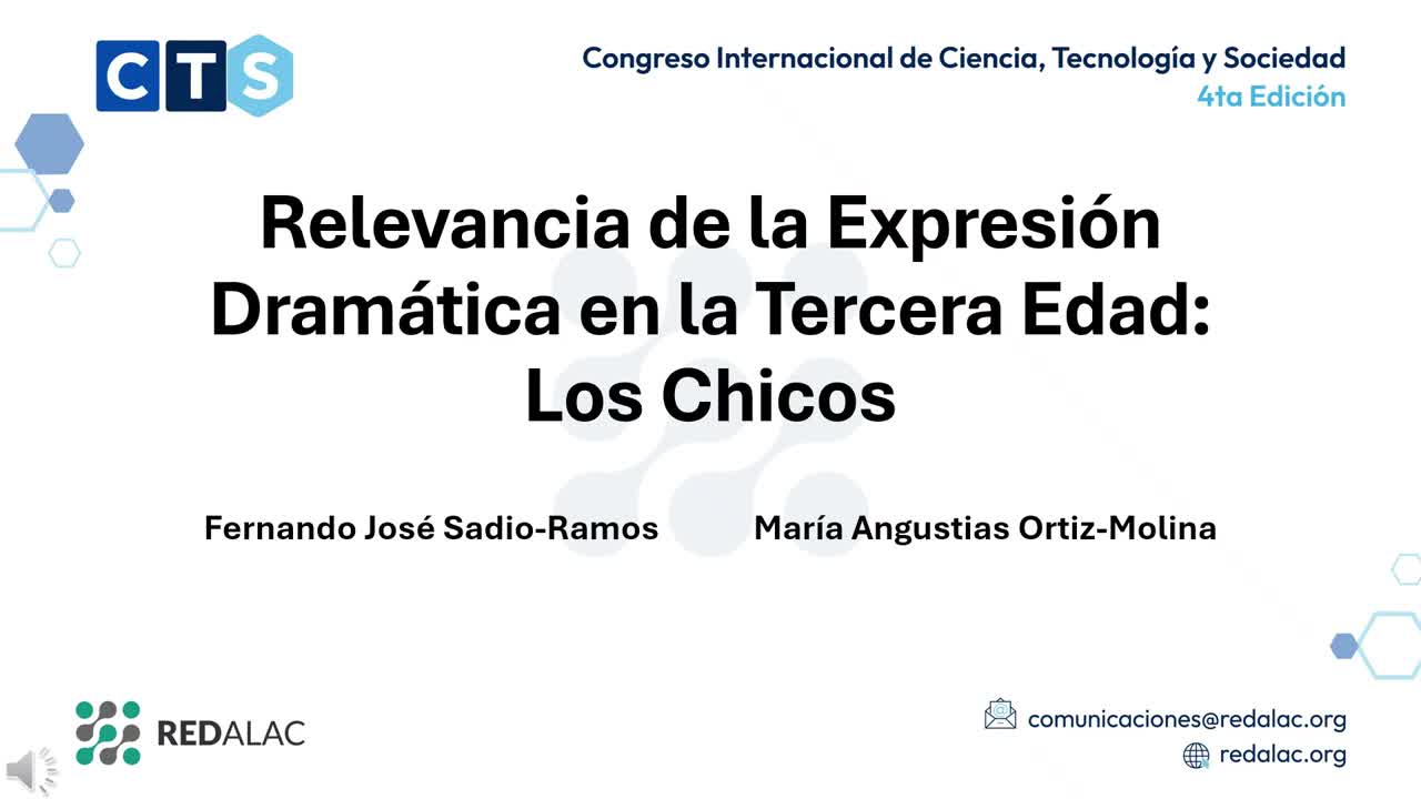  Relevancia de la Expresión Dramática en la Tercera Edad: Los Chicos