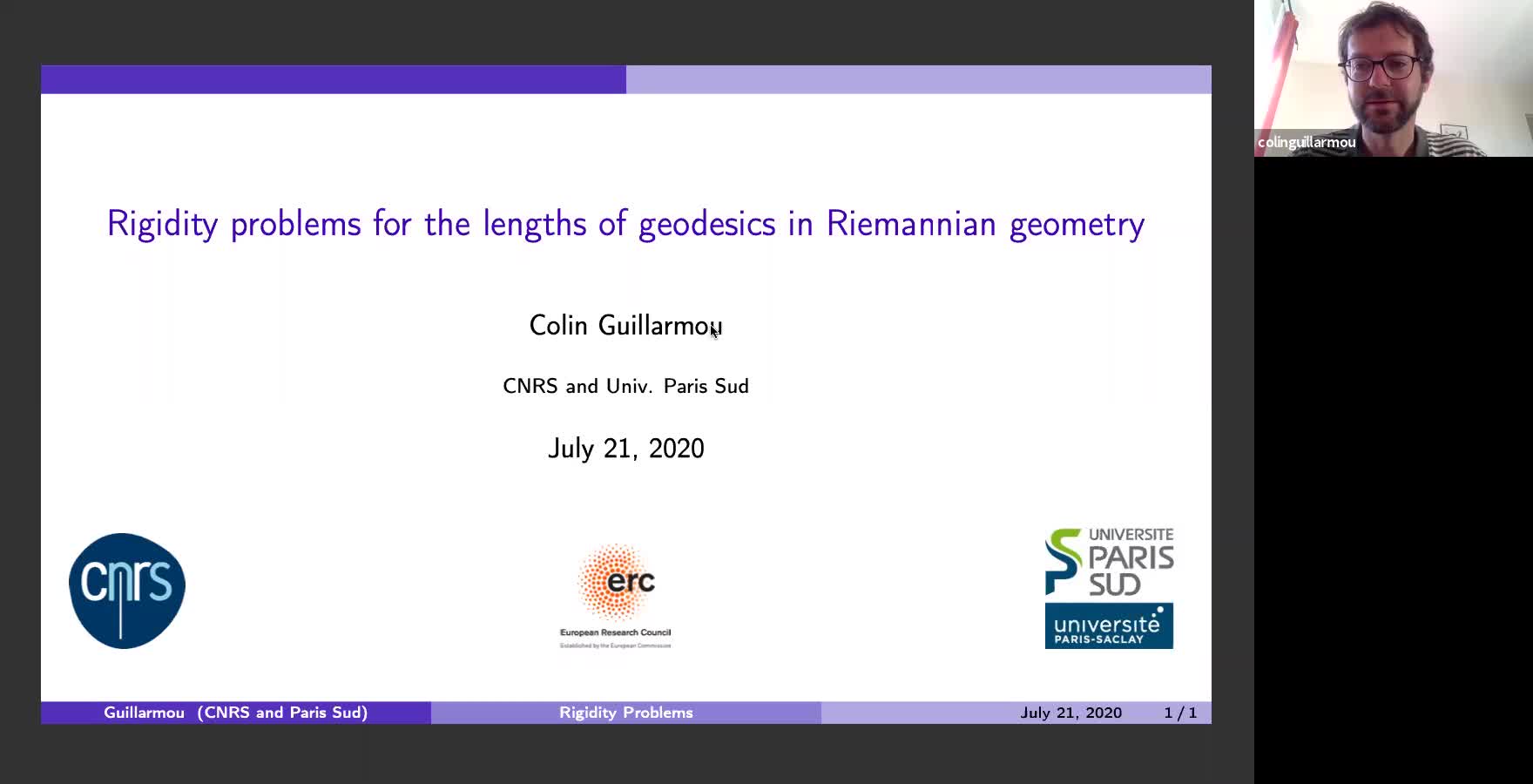 2020.07.21 On the marked length spectrum and geodesic stretch in negative curvature