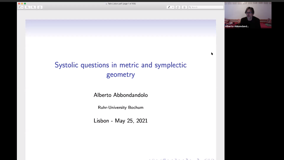  2021.05.25 Systolic questions in metric and symplectic geometry