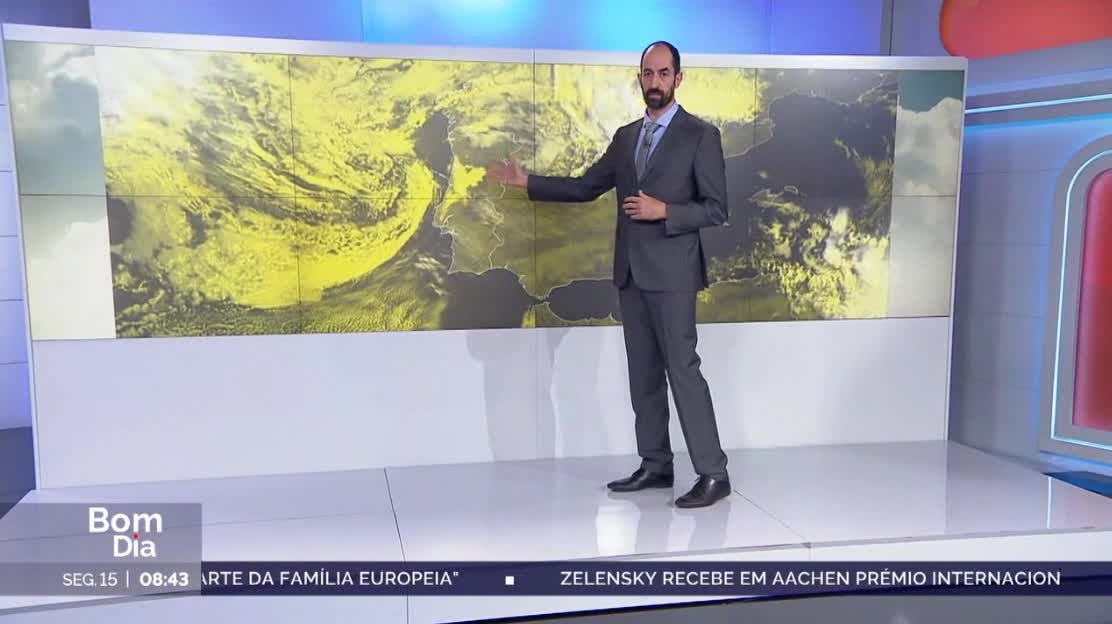  Previsão do estado do tempo, RTP1, 15-05-2023, IPMA.
