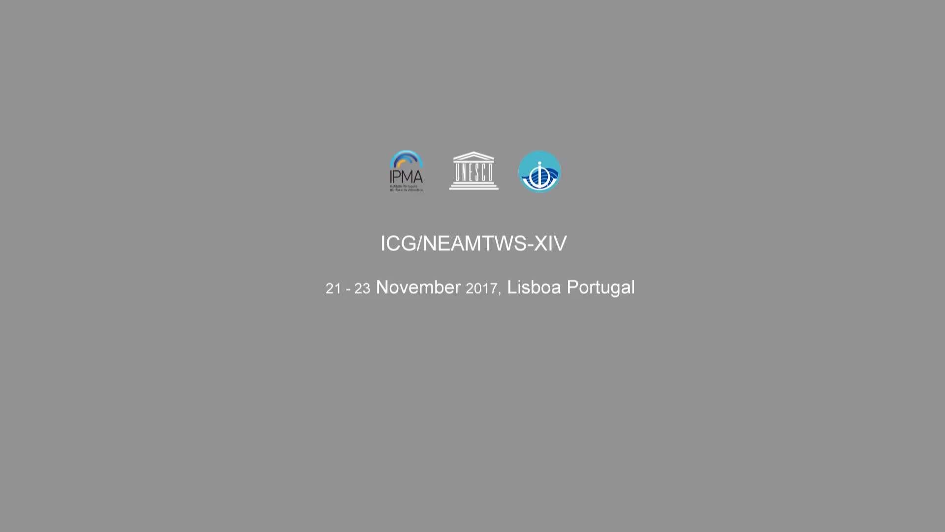  ICG neamtws XIV  2017, Sismologia Tsunamis