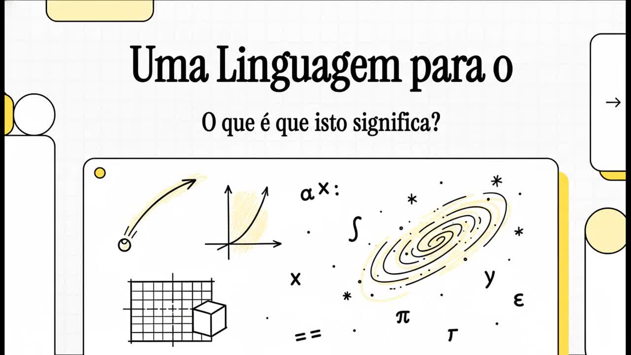  Uma linguagem para o espaço