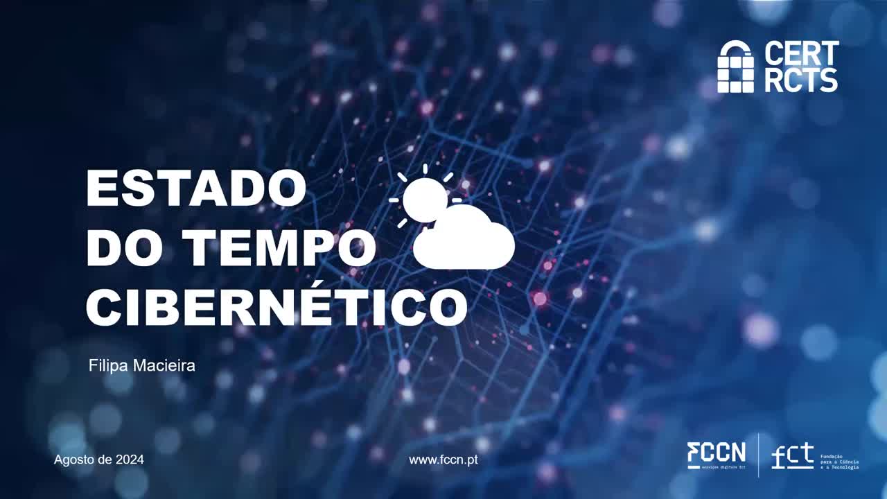 Estado do Tempo Cibernético 2024-08