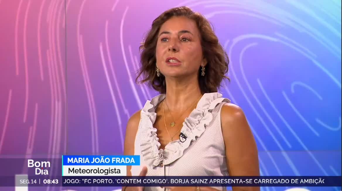  Previsão do estado do tempo, RTP1, 14-07-2025, IPMA.
