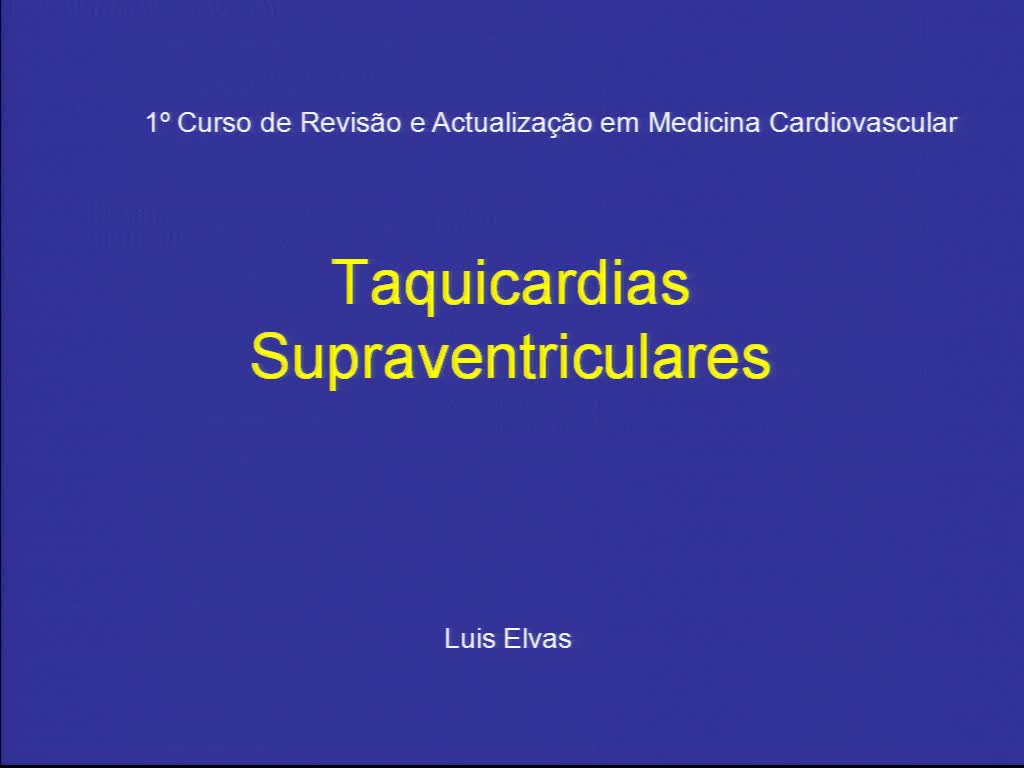 Taquicardias Supraventriculares