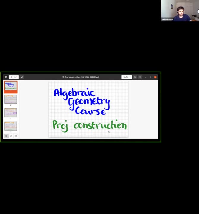 17. Proj construction