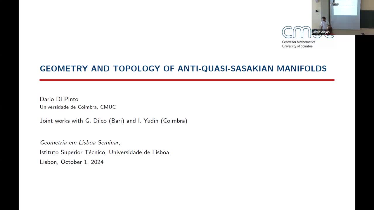  2024.10.01 Geometry and topology of anti-quasi-Sasakian manifolds