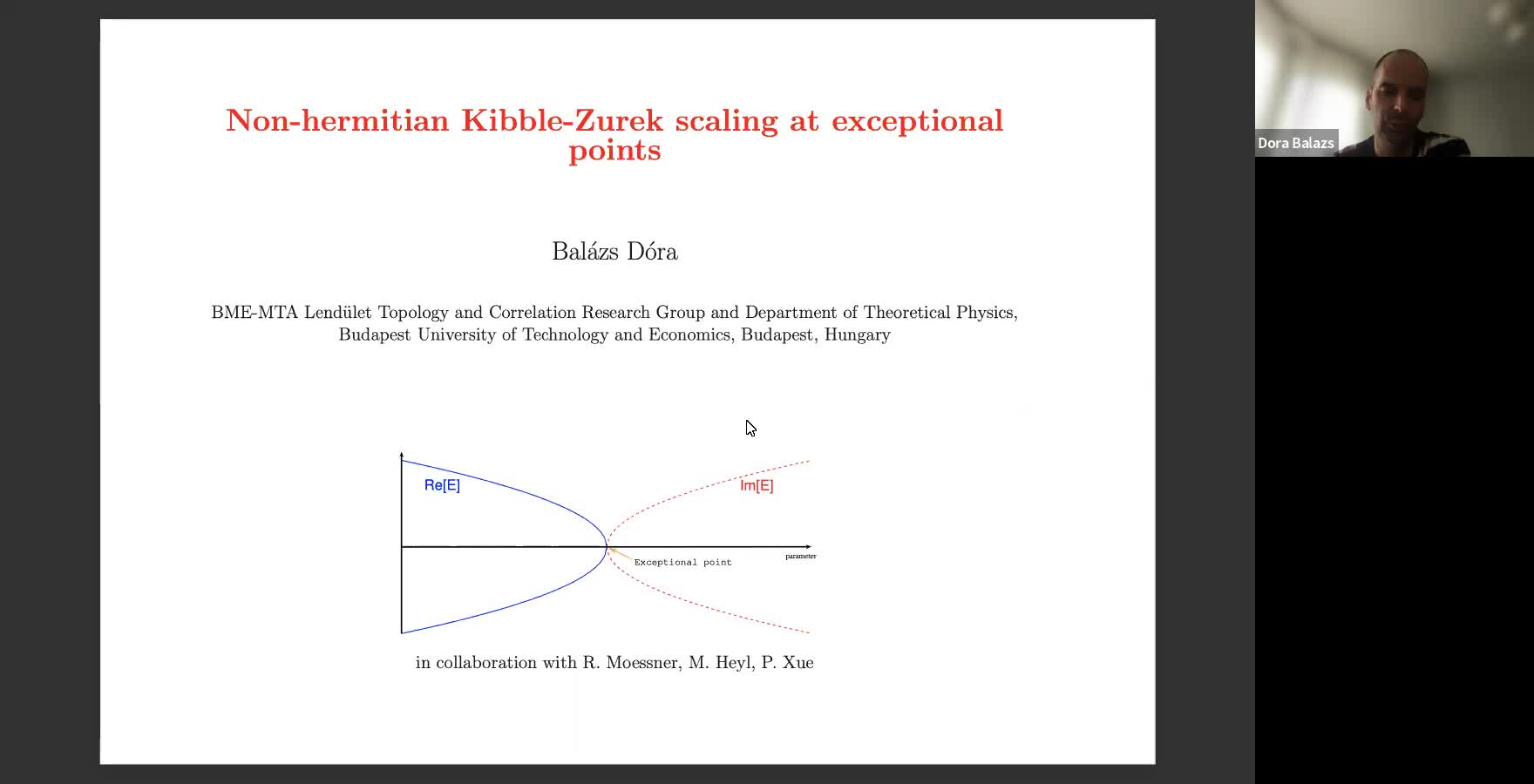  2022.03.23 The Kibble-Zurek scaling at exceptional points