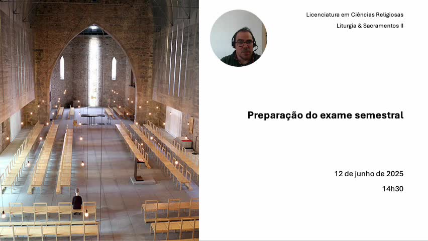 Preparação do exame