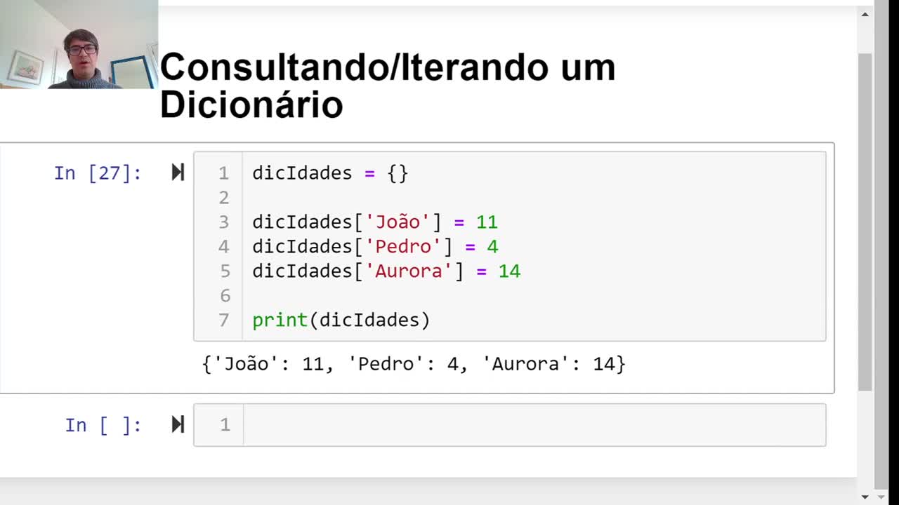 Dicionarios: consulta e iteração