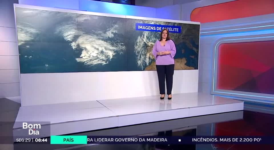  Previsão do estado do tempo, RTP1, 29-01-2024, IPMA.