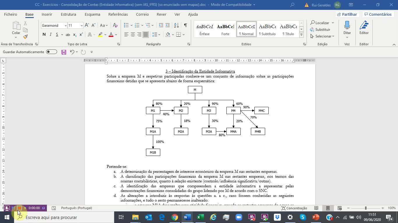 Resolução Exercício 3 (CC - Entidade Informativa)