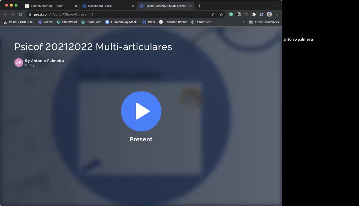 Movimentos Multiarticulares, April 4, 2022