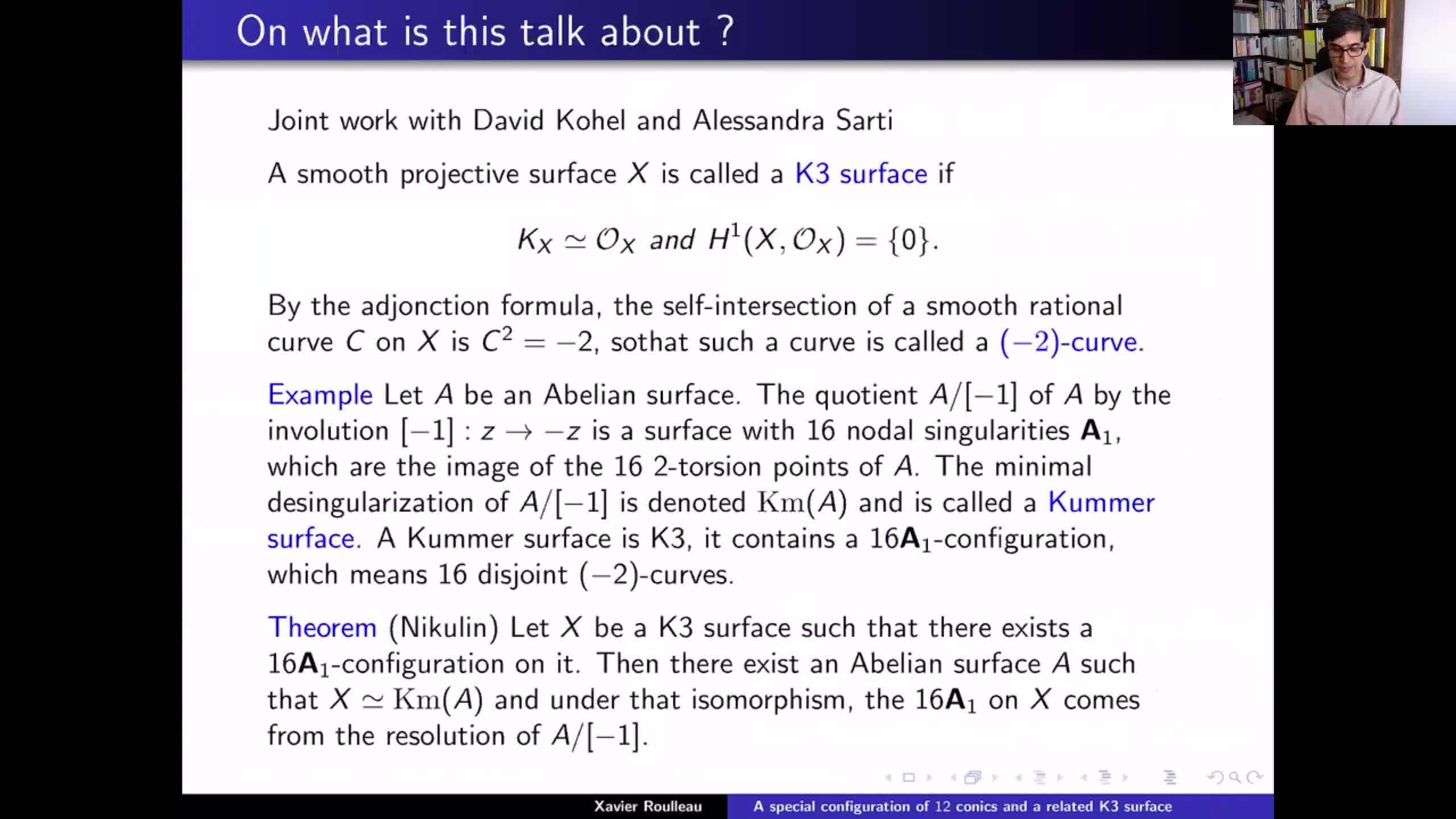 2020.05.26 On a special configuration of  12 conics and a related  K3 surface