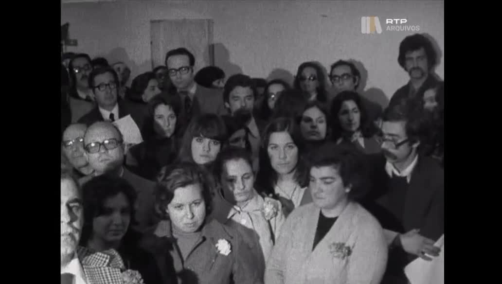  Plenário de Trabalhadores no Instituto Nacional de Meteorologia e Geofísica em 1974