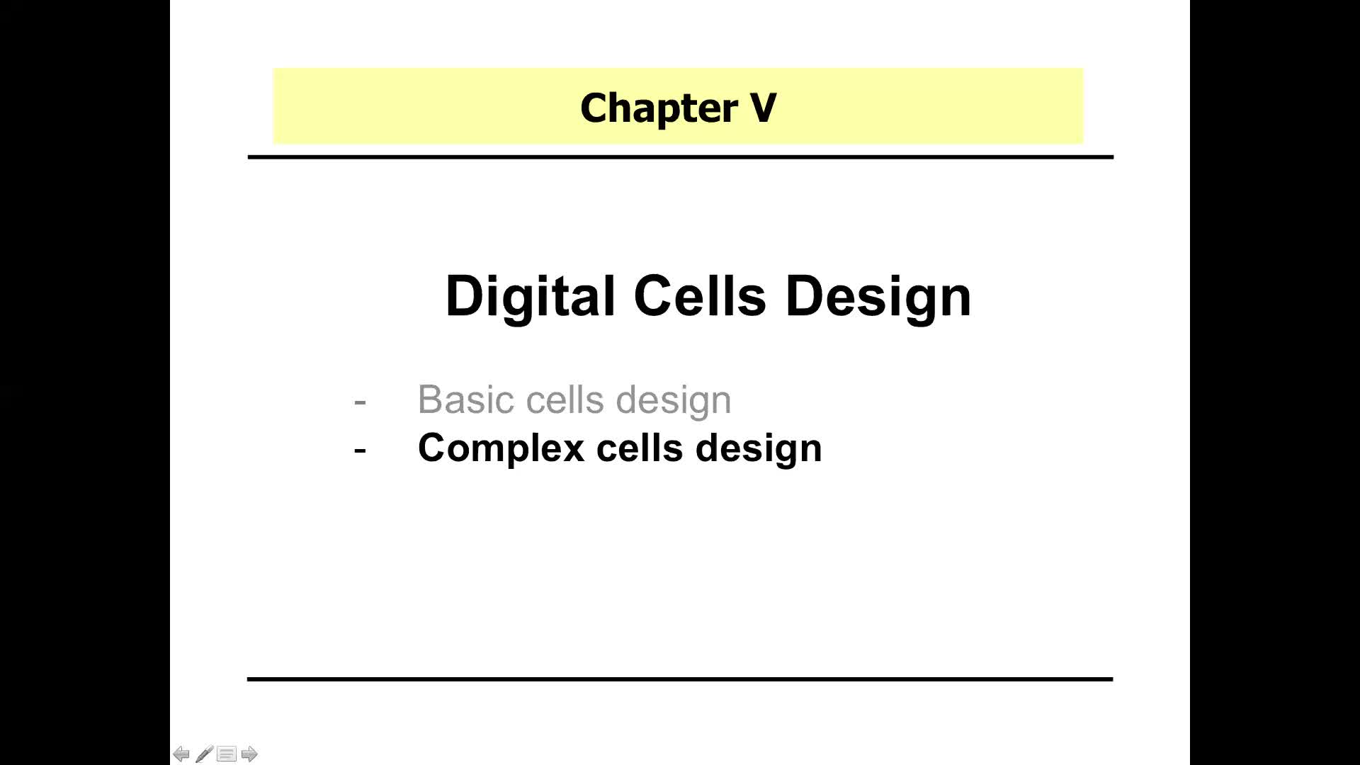 20 - Digital Design - Complex cells