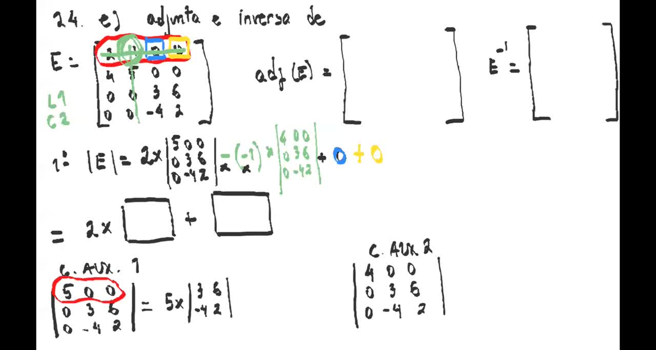  Aulas de ALGA (EEC+EQ+TB)