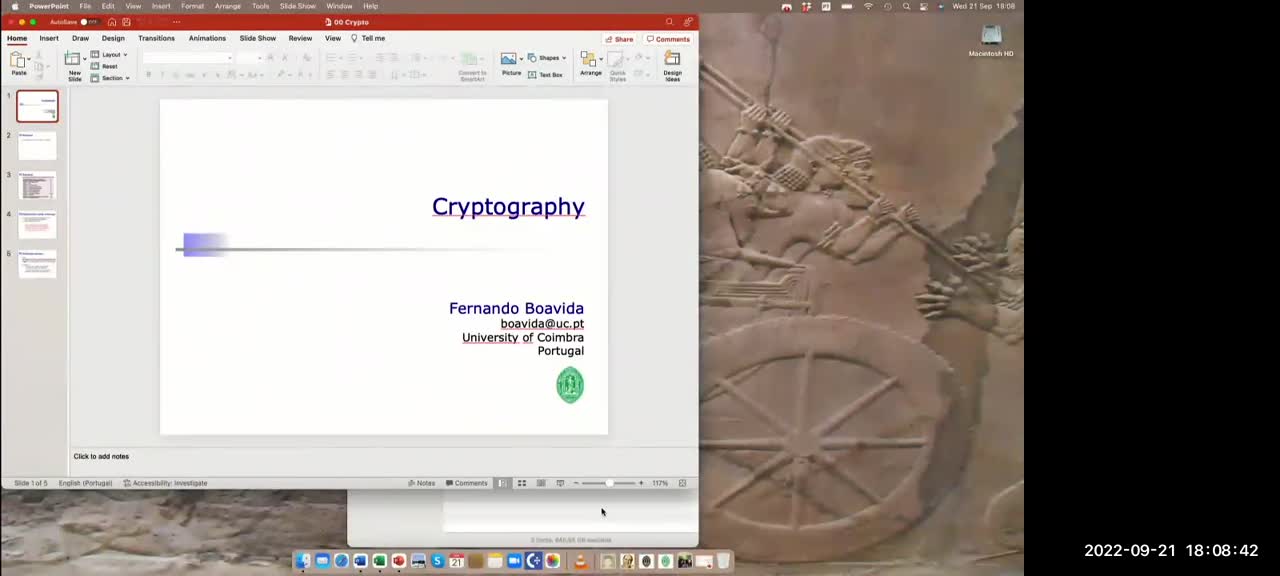 2022-09-21 CRYPTO T02 Symmetric Cryptography Overview