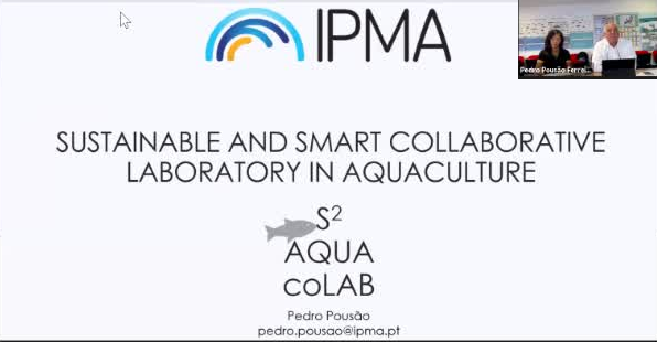  Apresentação: S2AQUAcoLAB - Laboratório Colaborativo de Aquacultura Sustentável e Inteligente