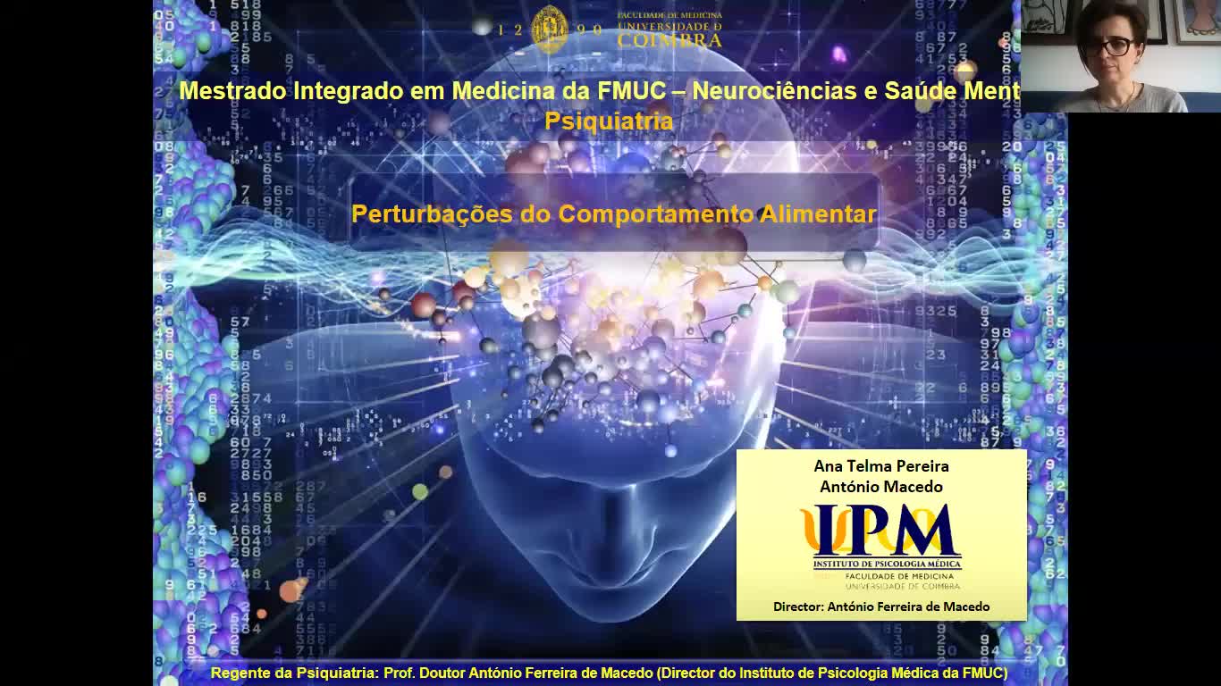Psiquiatria - Aula T.11 - perturbações do comportamento alimentar