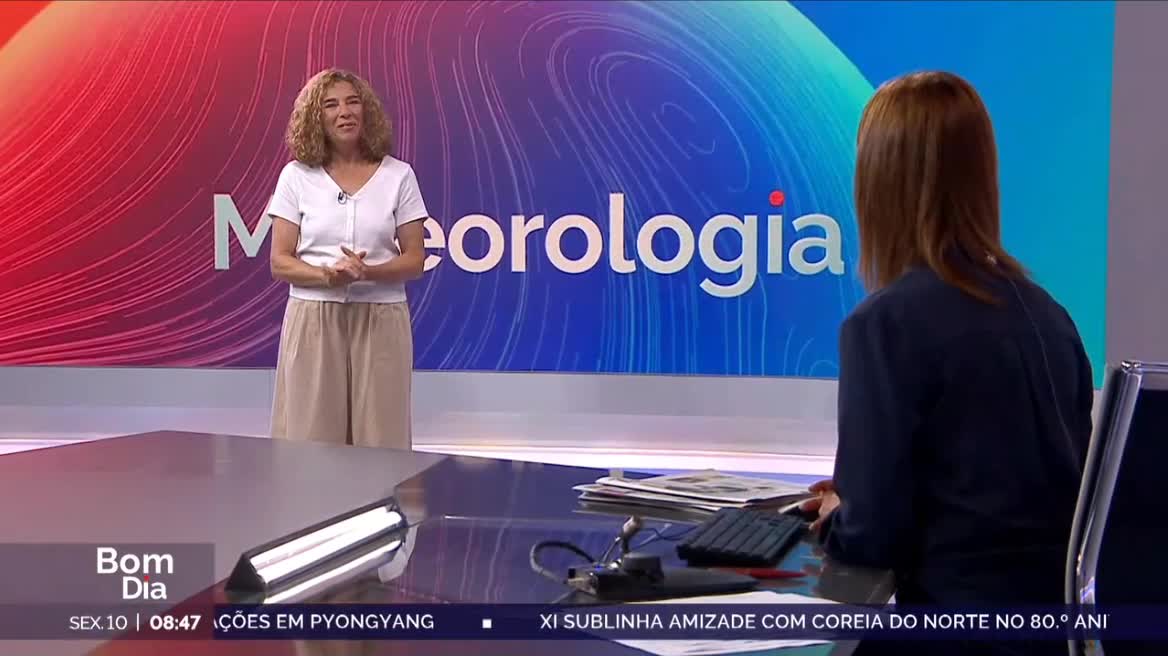  Previsão do estado do tempo, RTP1, 10-10-2025, IPMA.