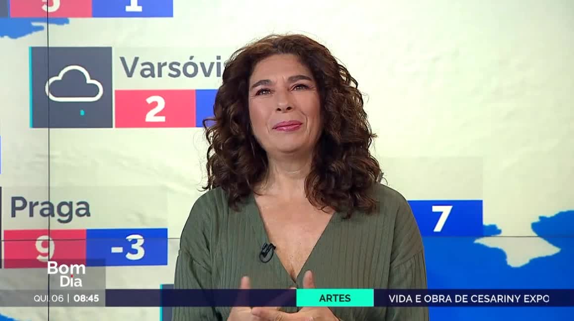  Previsão do estado do tempo, RTP1, 06-04-2023, IPMA.