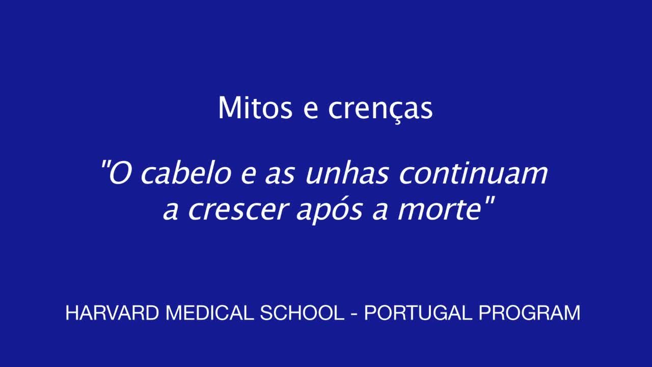 Mitos e crenças: O cabelo e as unhas continuam a crescer após a morte