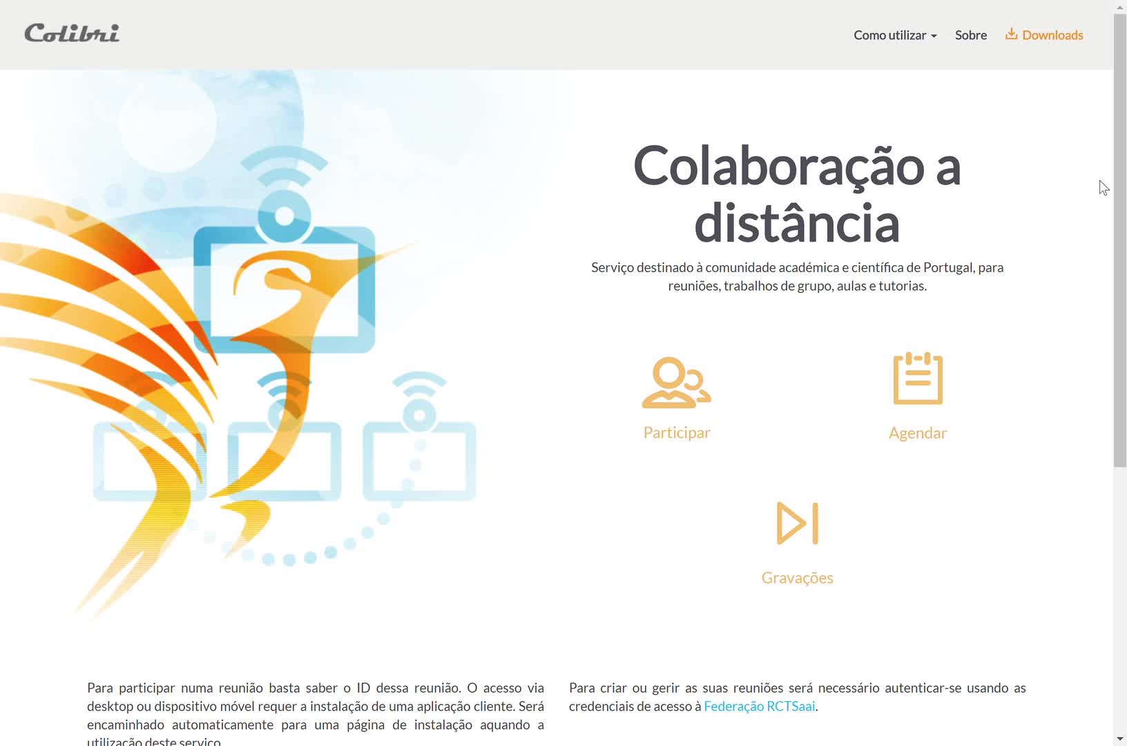 Gravações no Colibri