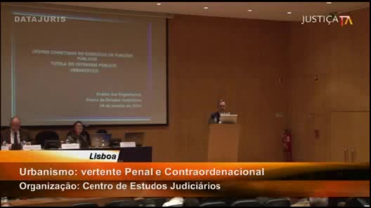  Urbanismo: Vertente Penal e Contraordenacional