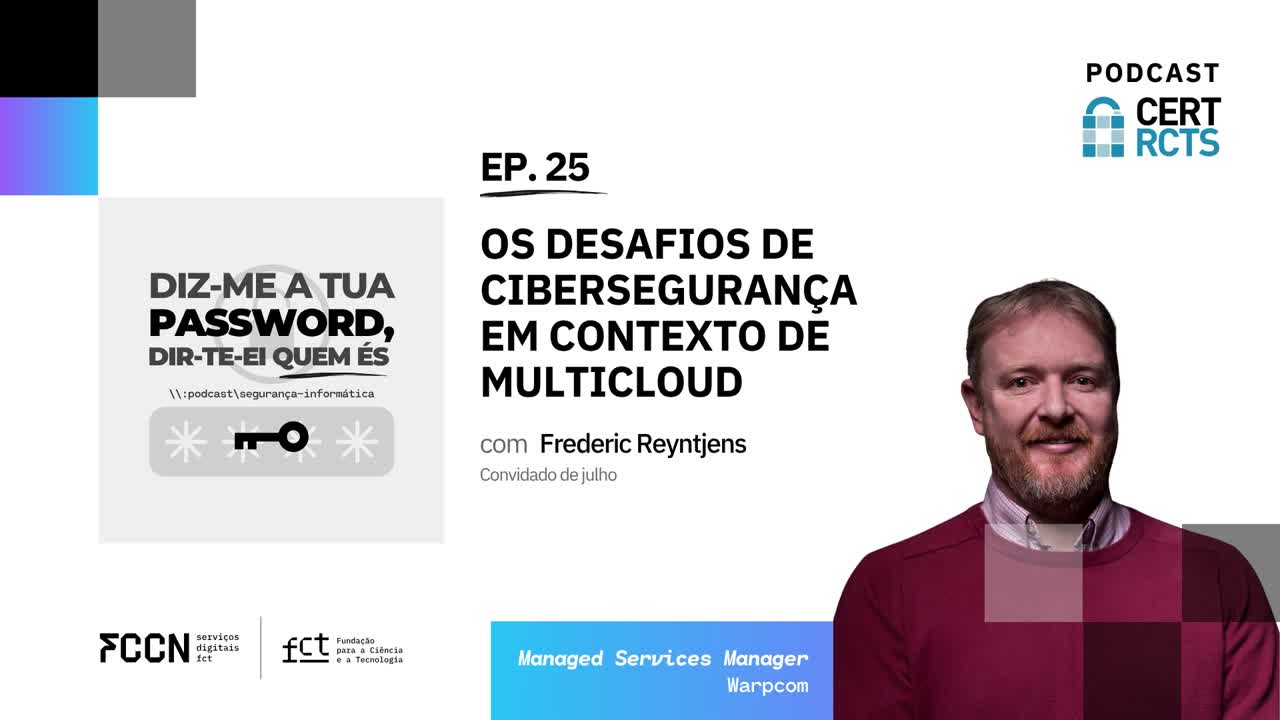  Frederic Reyntjens - EP.25 - Podcast - DIZ-ME A TUA PASSWORD, DIR-TE-EI QUEM ÉS
