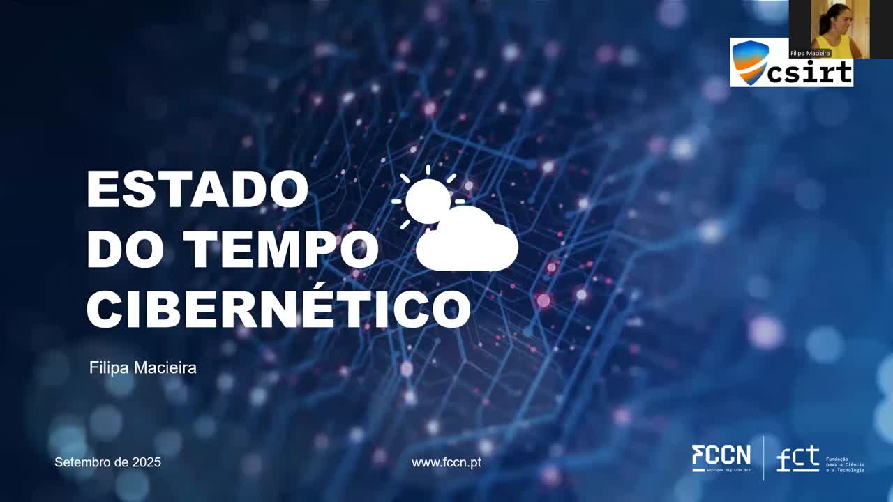 Estado do Tempo Cibernético 2025-09