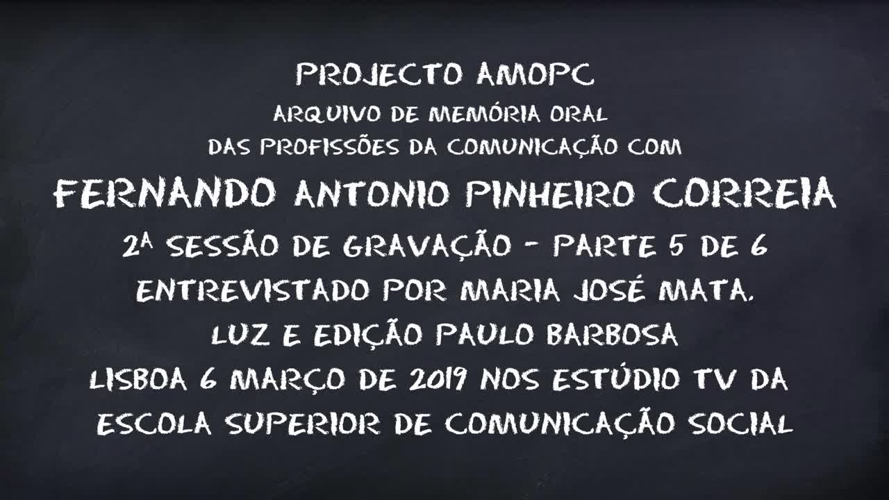  Fernando Correia - parte 5 de 6