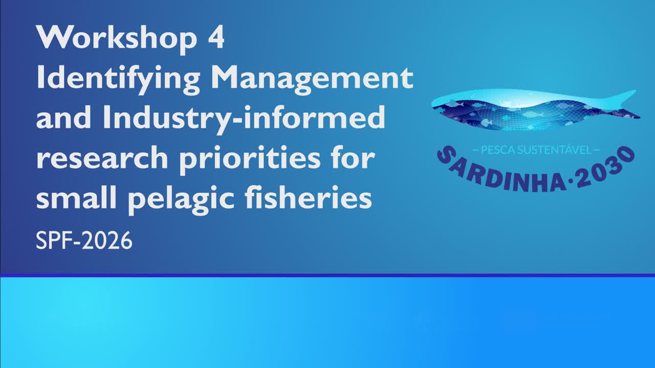  título Identifying management and industry-informed research priorities for small pelagic fisheries
