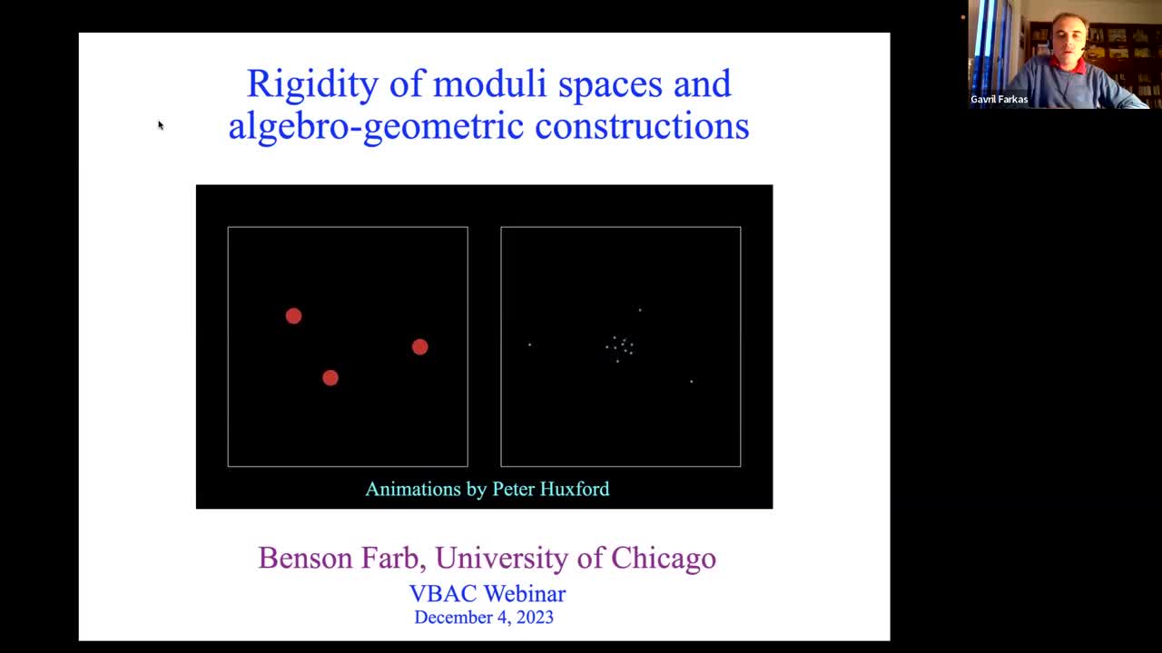 Rigidity of moduli spaces and algebro-geometric constructions
